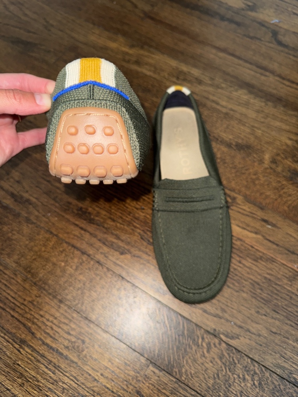 Rothy Loafers - Deep Green - Picture 3 of 4